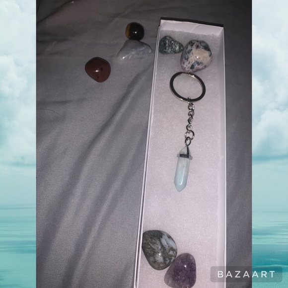 Amazonite Keychain! - Picture 2 of 3